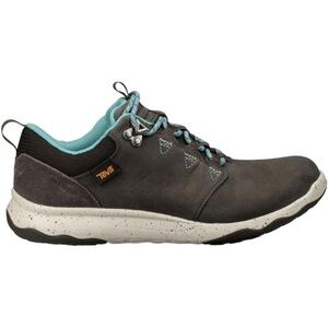 Teva Arrowood Lux WP Hiking Shoe In Black Olive Size 8 Leather Sneaker Lace Up